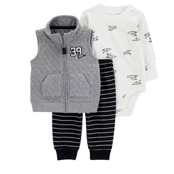 Carter's 24 month 3-piece Team Spirit Outfit New with Tags - Picture 1 of 10